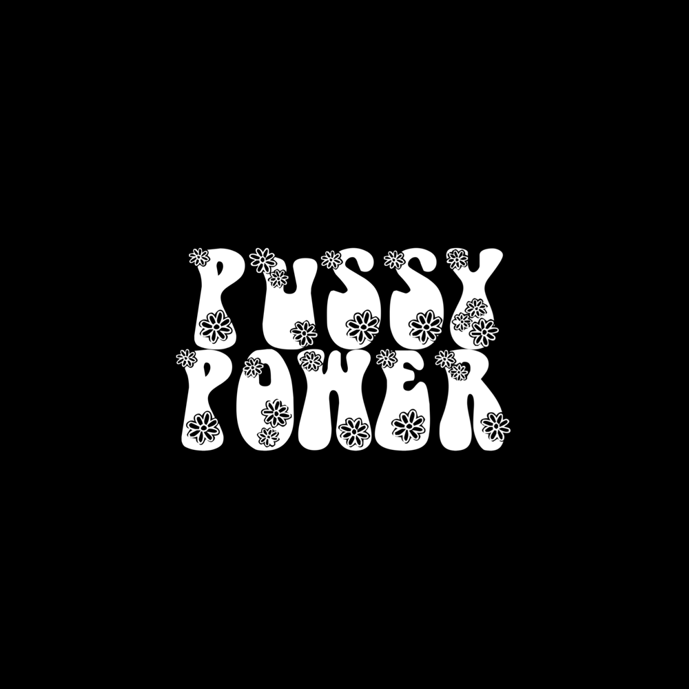 Image of PUSSY FLOWER POWER TEE