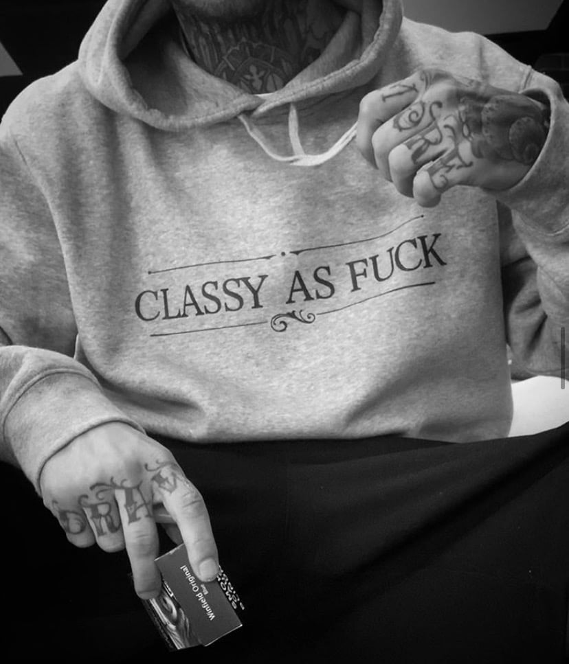 Image of “CLASSY AS FUCK” Hoodie