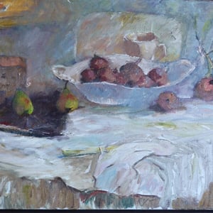Image of Impressionist still life Anneke Kimmel (1932-2018)