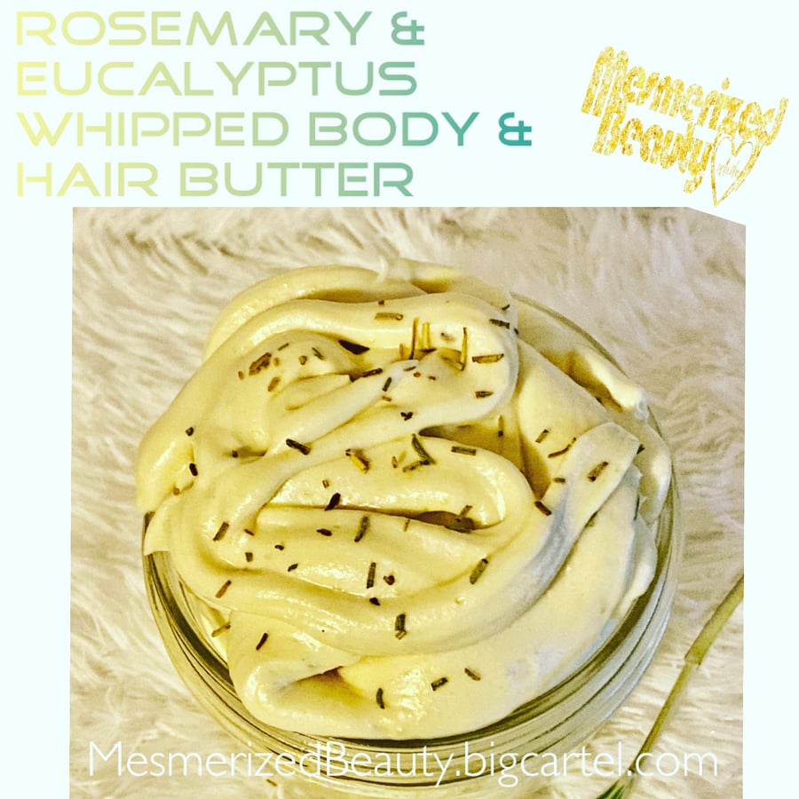 Image of Rosemary & Eucalyptus Whipped Body & Hair Butter