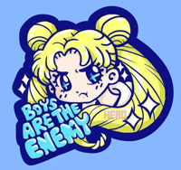 Boys are the Enemy Sticker