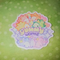Image 2 of gummy snomz sticker