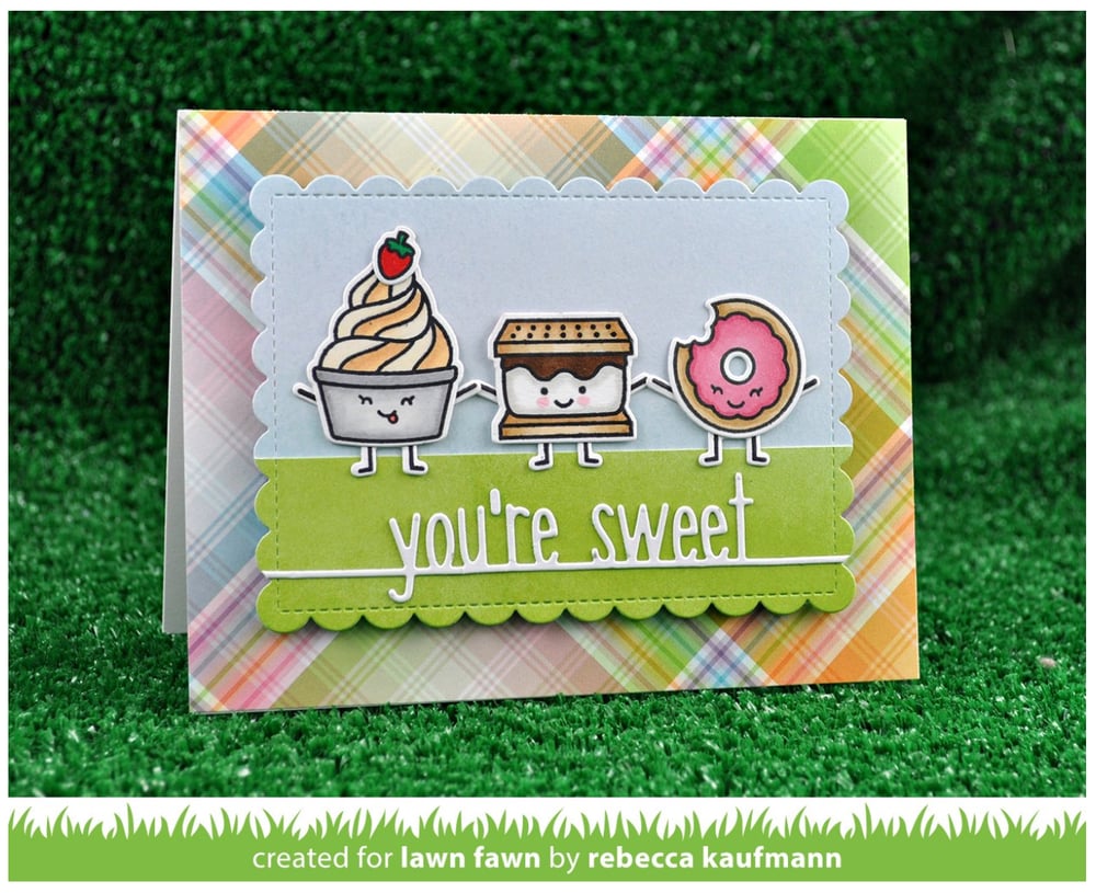 Image of Lawn Fawn You’re Sweet Line Border Die