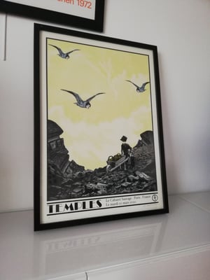 TEMPLES gigposter - Le Cabaret Sauvage Paris March 2020