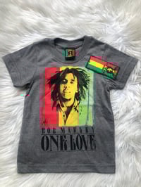 Bob Marley One Love kids shirt 