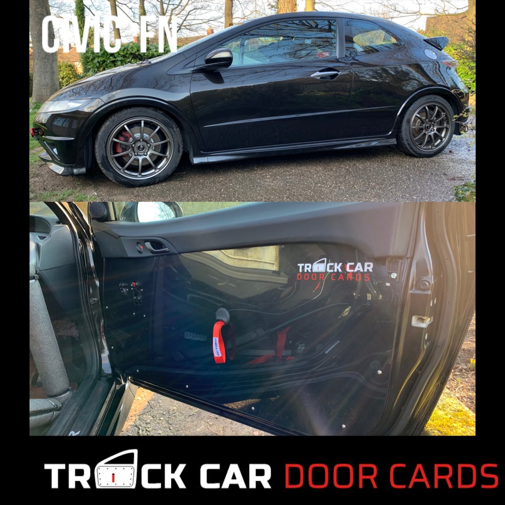 Image of Honda Civic FN - Using Top Part - Track Car Door Cards
