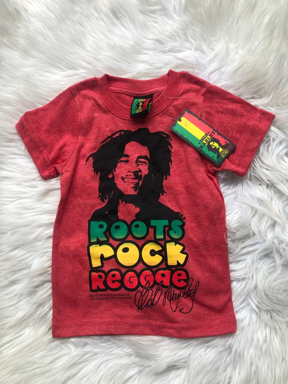 Roots Rock Reggae Bob Kids shirt