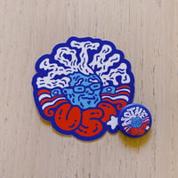 Bernie Sanders Pin + Sticker Combo Pack