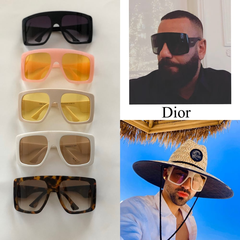 Image of Dior Slot Inspired Sunglasses 