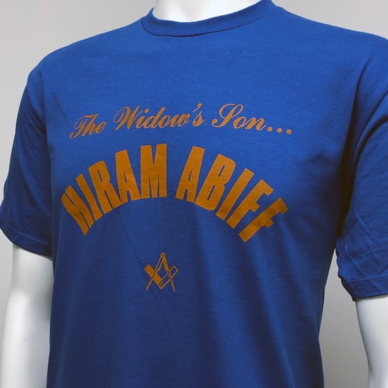 Image of Hiram Abiff - Widow's Son T-shirt