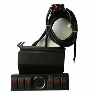 Image of Rocker Switch Panel Control System & Digital Voltmeter