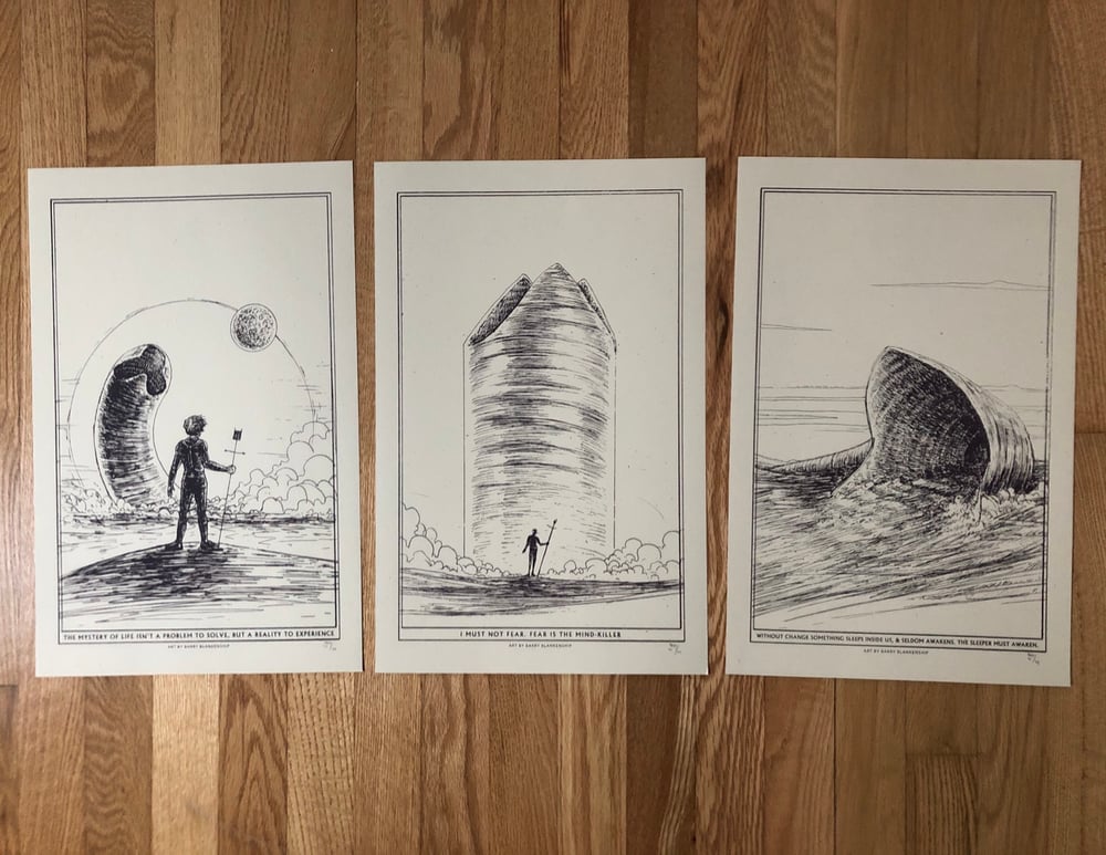 Muad'dib print set