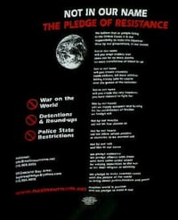 Image 2 of Not in Our Name Shirt