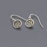 Tiny Sterling Silver Spiro Lace Earrings Image 3