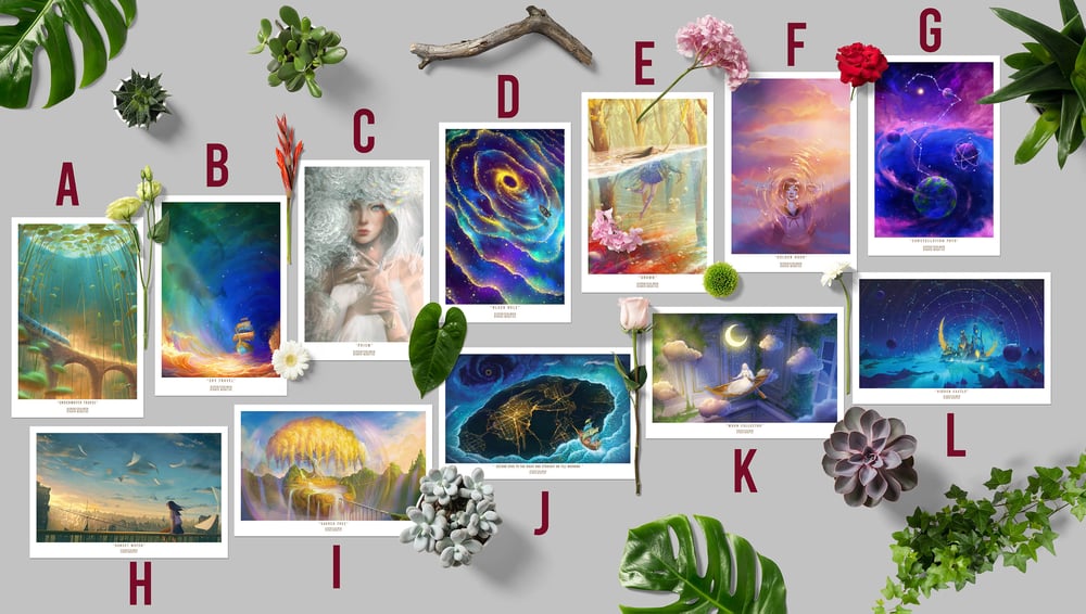 Image of Postcard with border