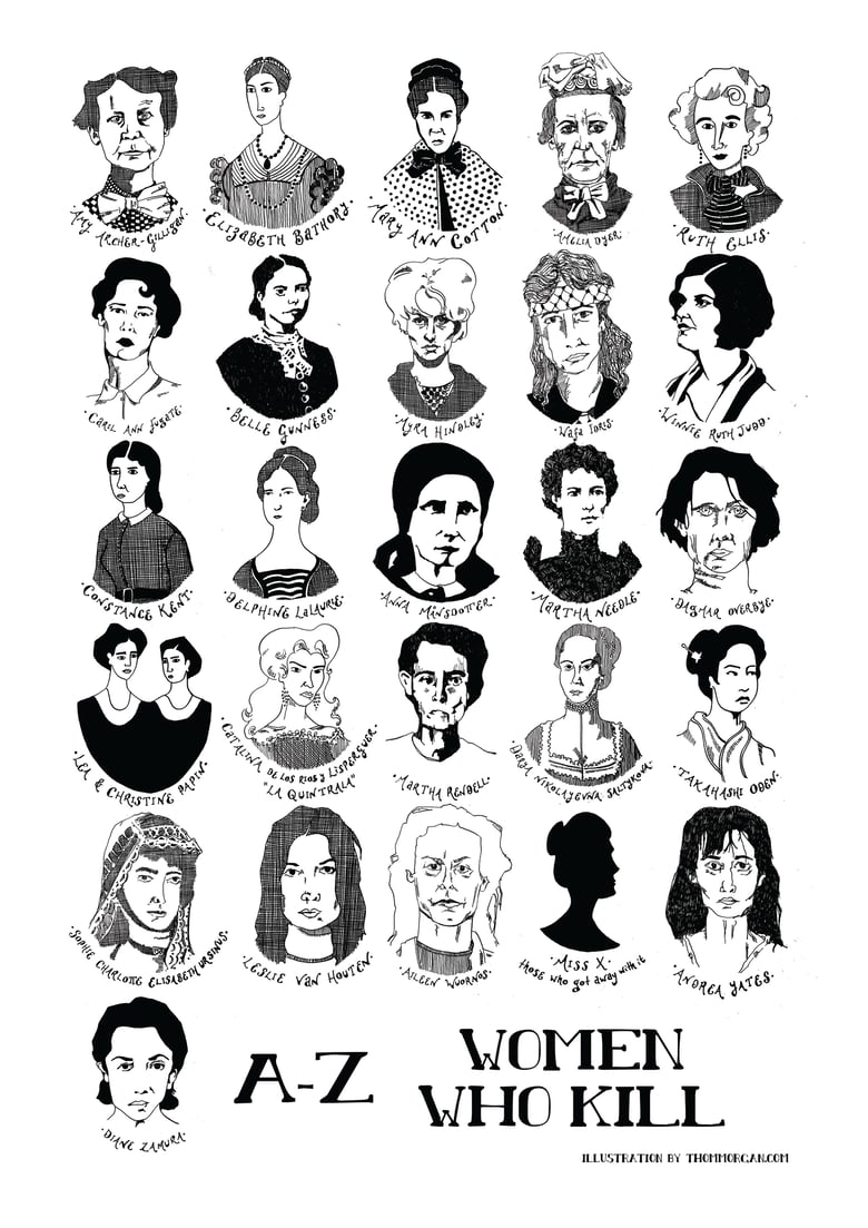Image of A-Z Women Who Kill Poster