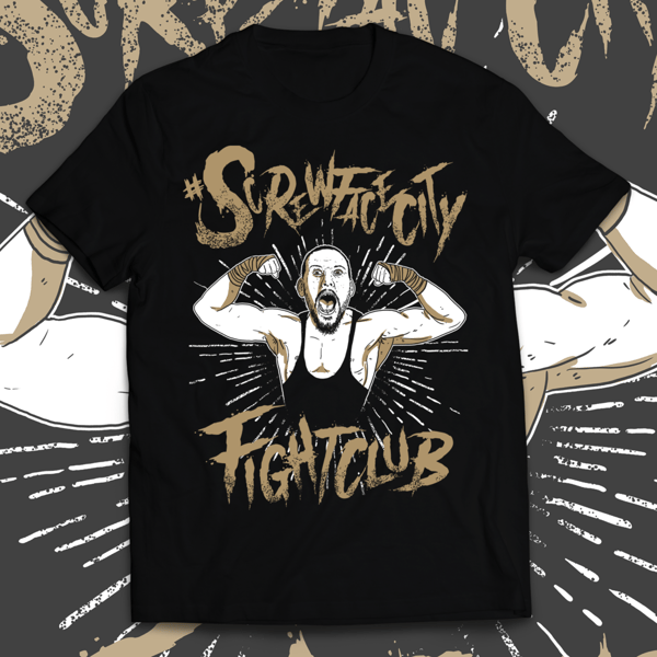 Image of #ScrewfaceCity Fight Club T-Shirt