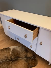 Image 5 of Gold & white sideboard 