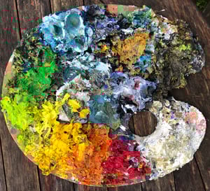 Image of Palette used Oct - Dec 2019