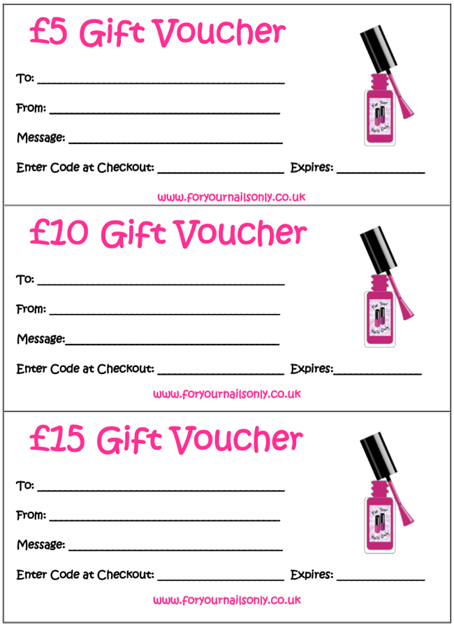 Gift Vouchers