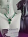 Image of GREEN SHADES PENDANT NECKLACE SET