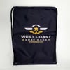 West Coast Martial Arts Draw string bag