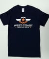 West Coast Martial Arts Training T-Shirt (100% Cotton)
