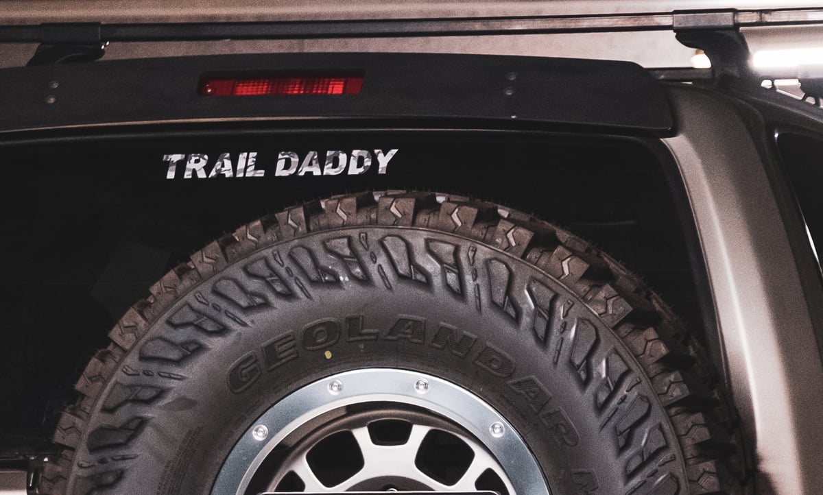 Trail Daddy Decal Trackntrail