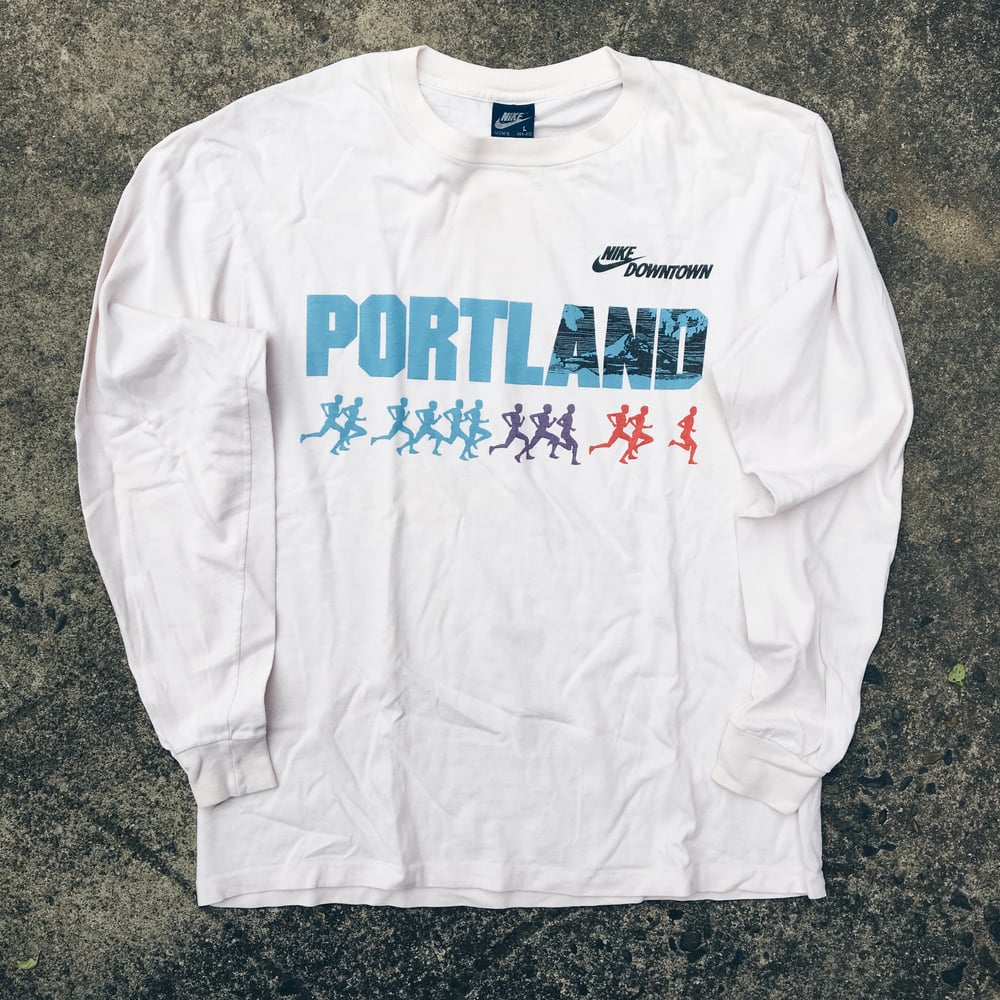 Image of Original 80’s Nike Portland L/S Tee.