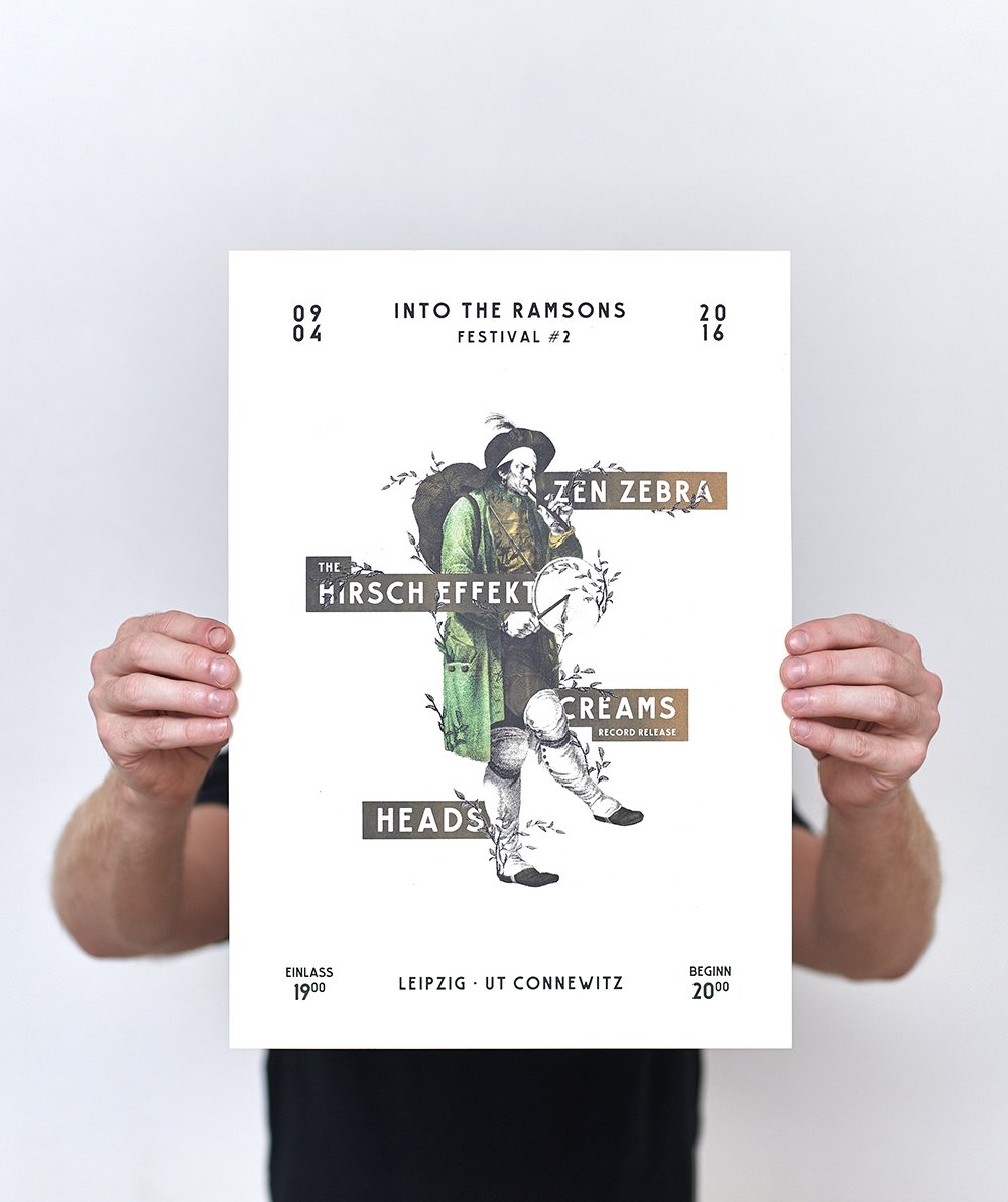 Into The Ramsons Festival  / Screen Print