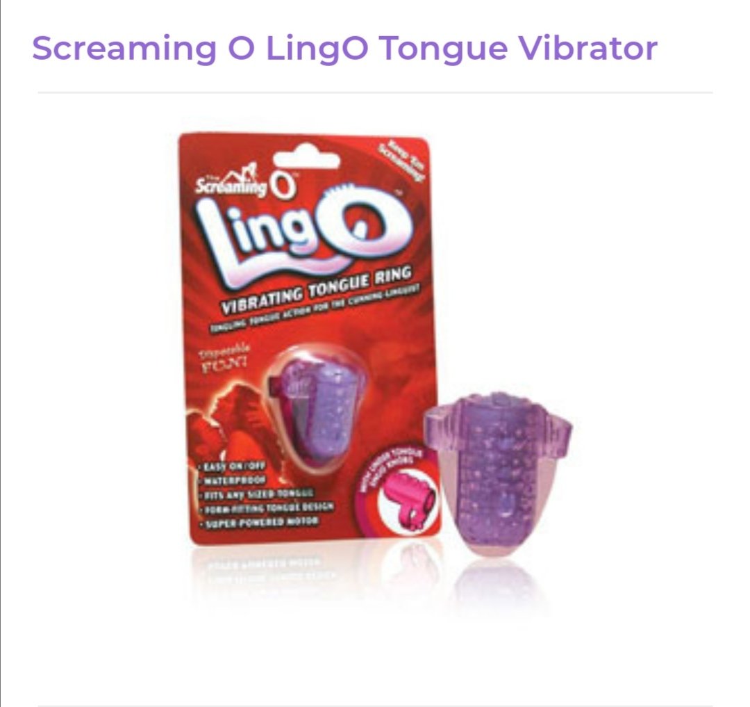Image of Screaming O Tongue Vibrator