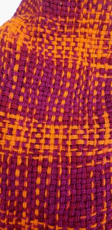 Image of Squires, handwoven shawlette- ONE LEFT