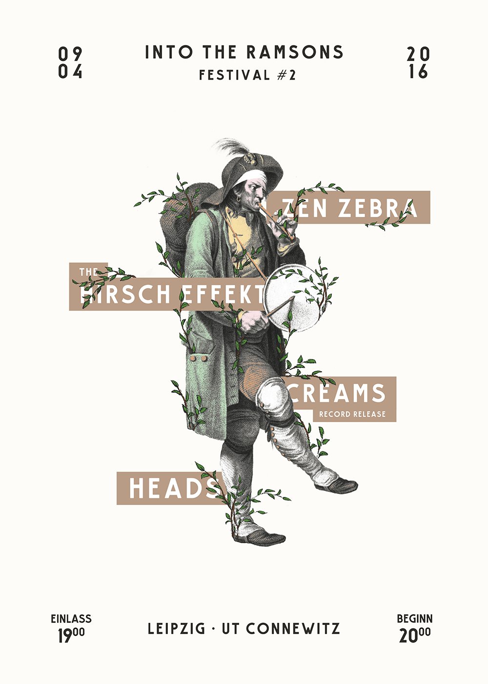 Into The Ramsons Festival / Screen Print