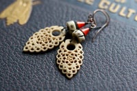 Image 3 of 'Bee Culture' earrings/ n7