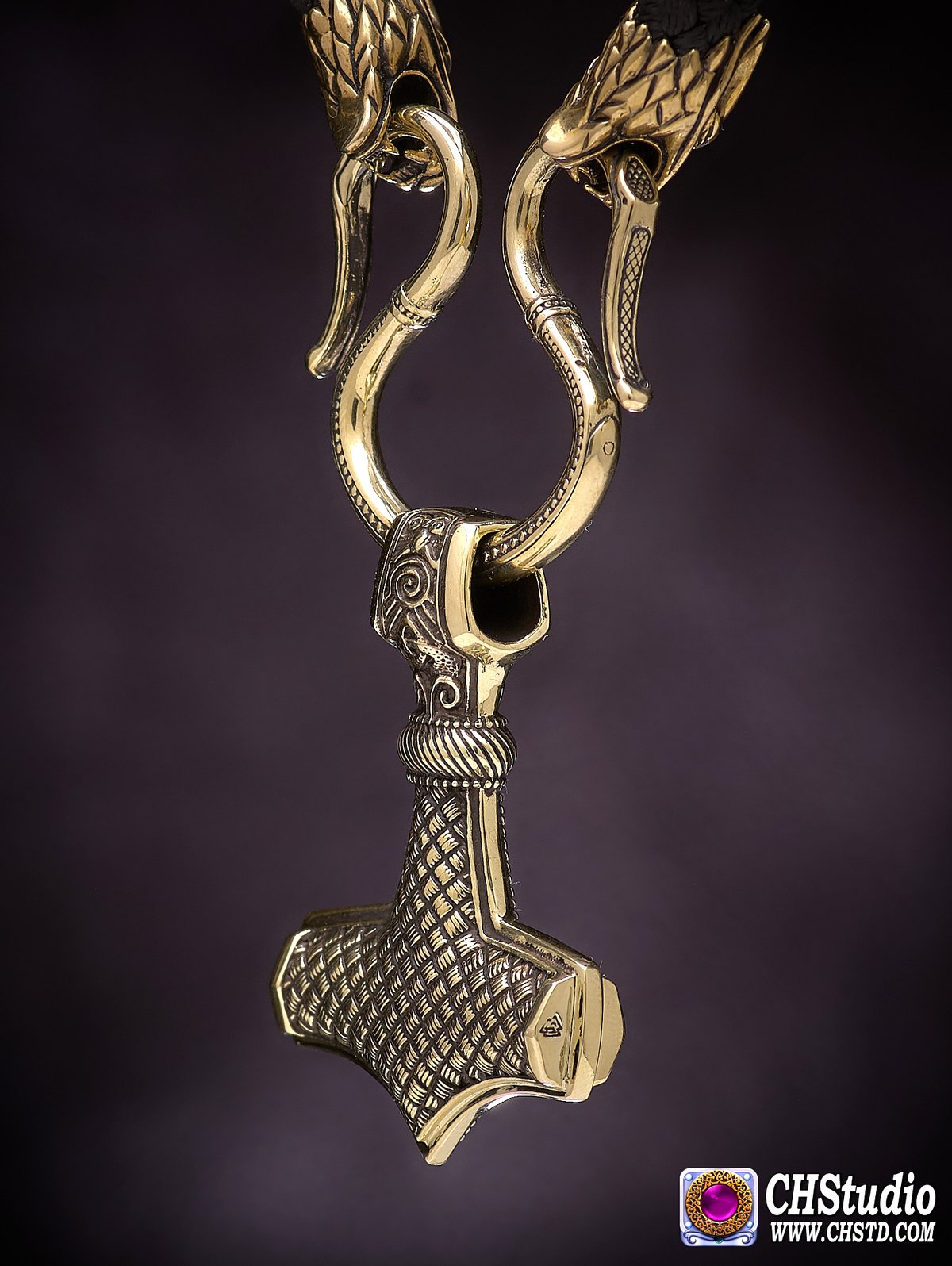 Thor's Hammer ::: MJOLNIR + Paracord Necklace