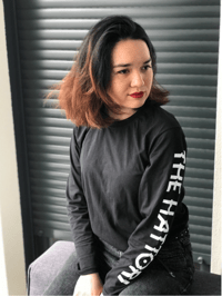 T-Shirt long sleeved Black (Women)