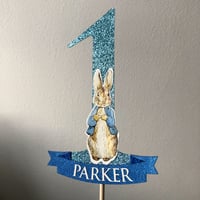 Image 2 of Glitter Card Cake Toppers