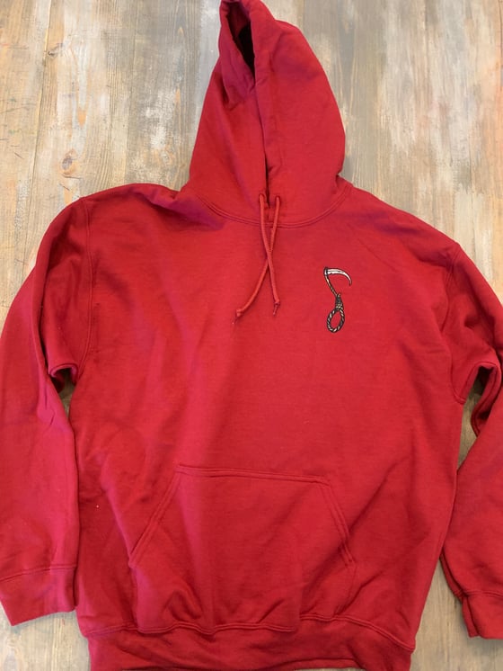 Image of Maroon hoodie