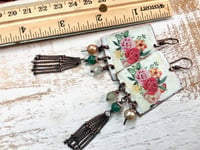 Image 3 of Roses Garden earrings / n316