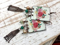 Image 4 of Roses Garden earrings / n316