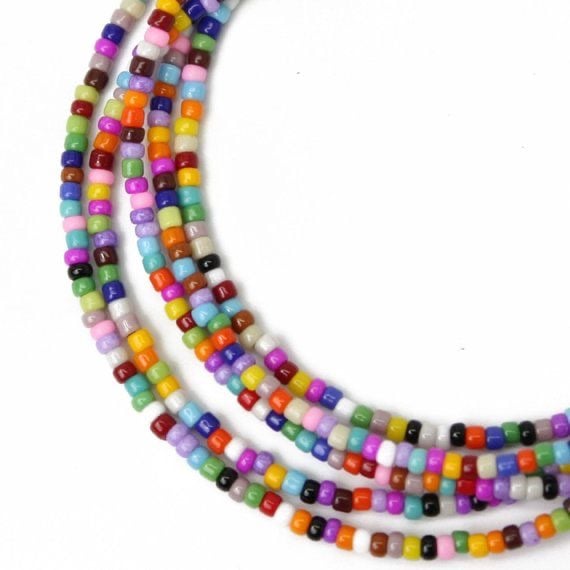 Image of Multicolor Waist Beads