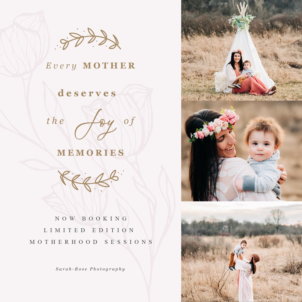 Image of Limited Edition Sunset Motherhood Sessions