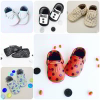 Image 1 of Specialty 4.5" soles (6-12 months)