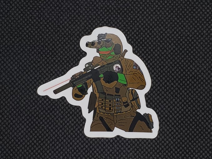 Image of Operator Pepe Sticker