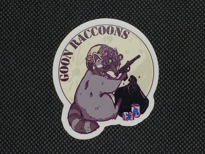 Image of Goon Raccoons Sticker