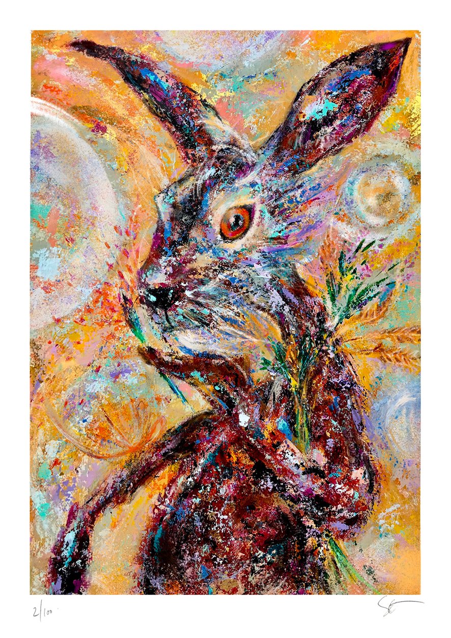  Mugwort Hare Giclée Art Print 