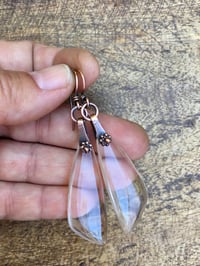 Image 2 of Crystal Quartz earrings 379