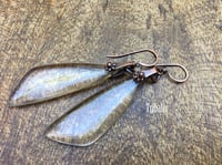 Image 1 of Crystal Quartz earrings 379