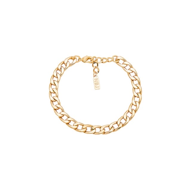 Image of Gold Thick Link Anklet