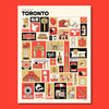 Icons of Toronto Poster